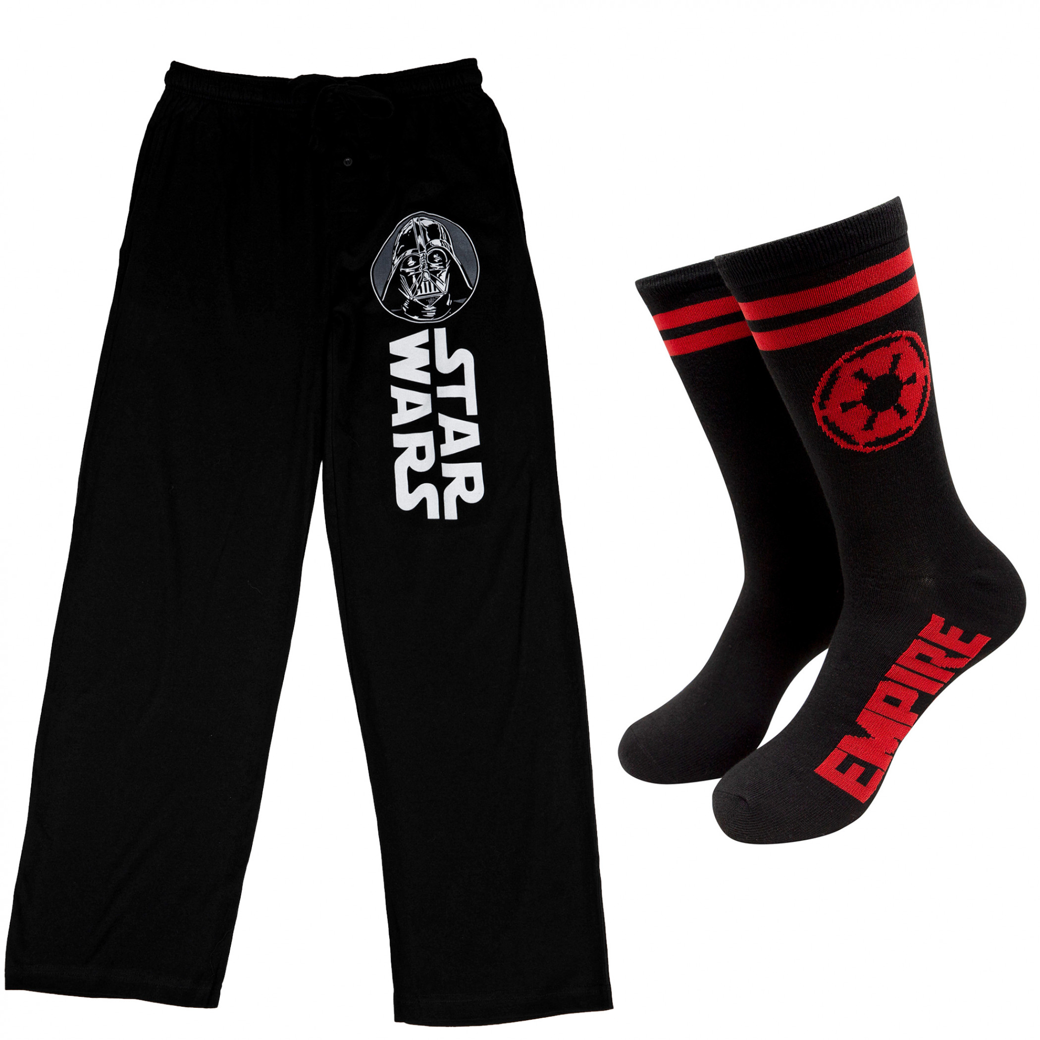 Star Wars Darth Vader Sleep Pants & Socks Bundle